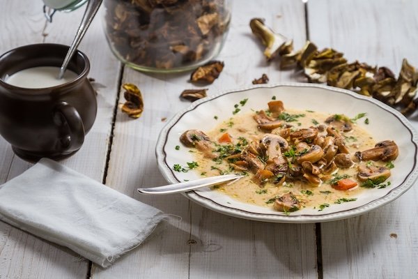 Mushroom and Lentil Stew